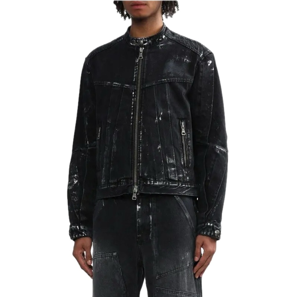 NWOT Andersson Bell Distressed Denim Jacket